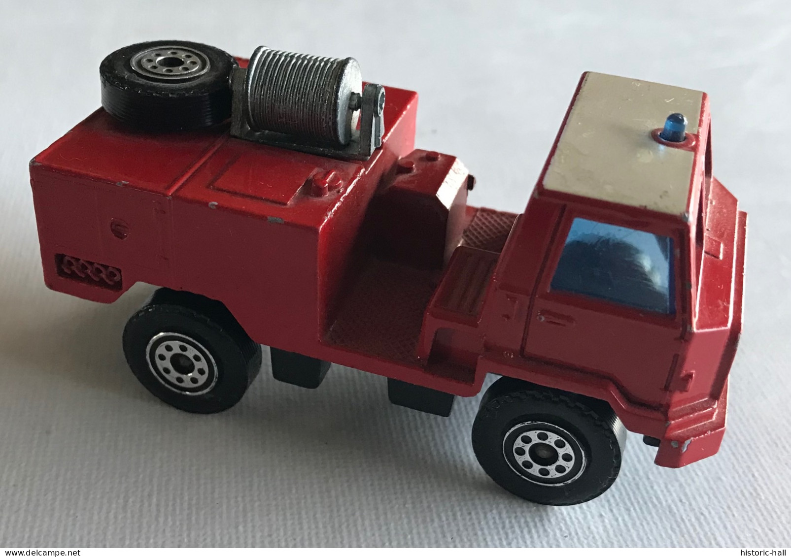 SOLIDO - 12/73 -  Camion Pompier - Camiva  BERLIET 4x4 F.F - Echelle 1:32