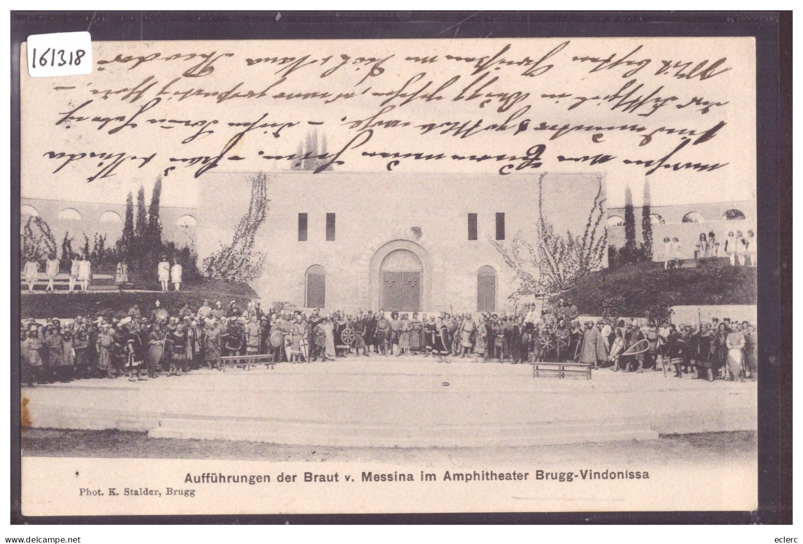 AUFFÜHRUNG DER BRAUT VON MESSINA IM AMPHITHEATER BRUGG-VINDONISSA - TB - Windisch