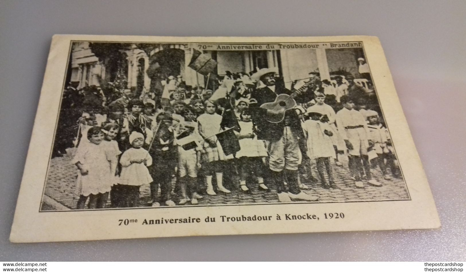 Belgique - Knocke - 70me Anniversaire Du Troubadour à Knocke 1920 Belgique - Knocke - 70me Anniversaire Du Trouba UNUSED - Knokke