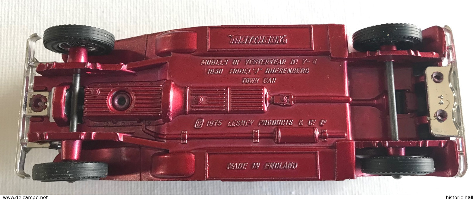 MATCHBOX - Y 4 - 1930 Model J - Duesenberg Town Car - Matchbox