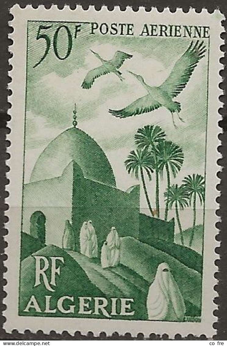 Algérie, Poste Aérienne N°9** (ref.2) - Posta Aerea