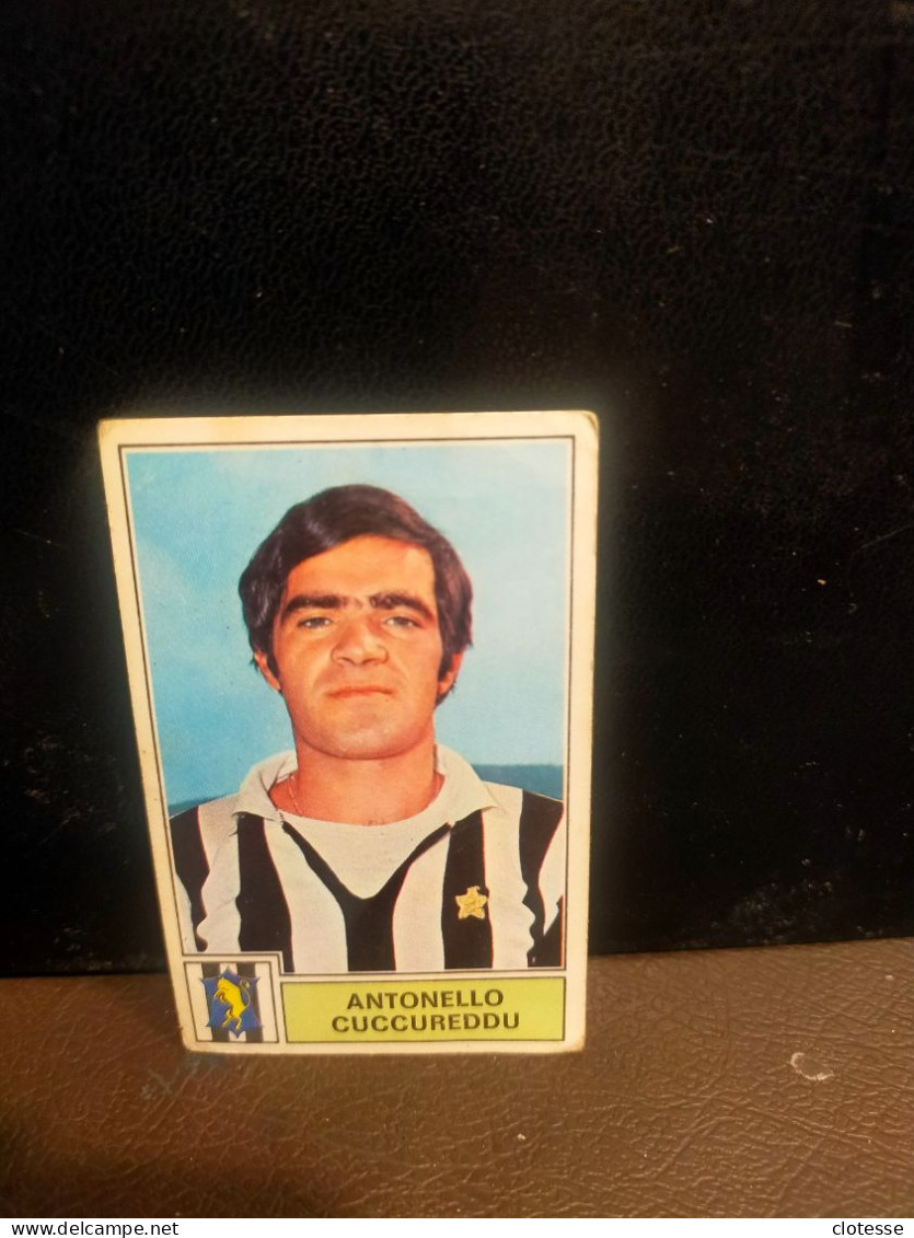 Panini 1971/72 Antonello Cuccureddu - Andere & Zonder Classificatie