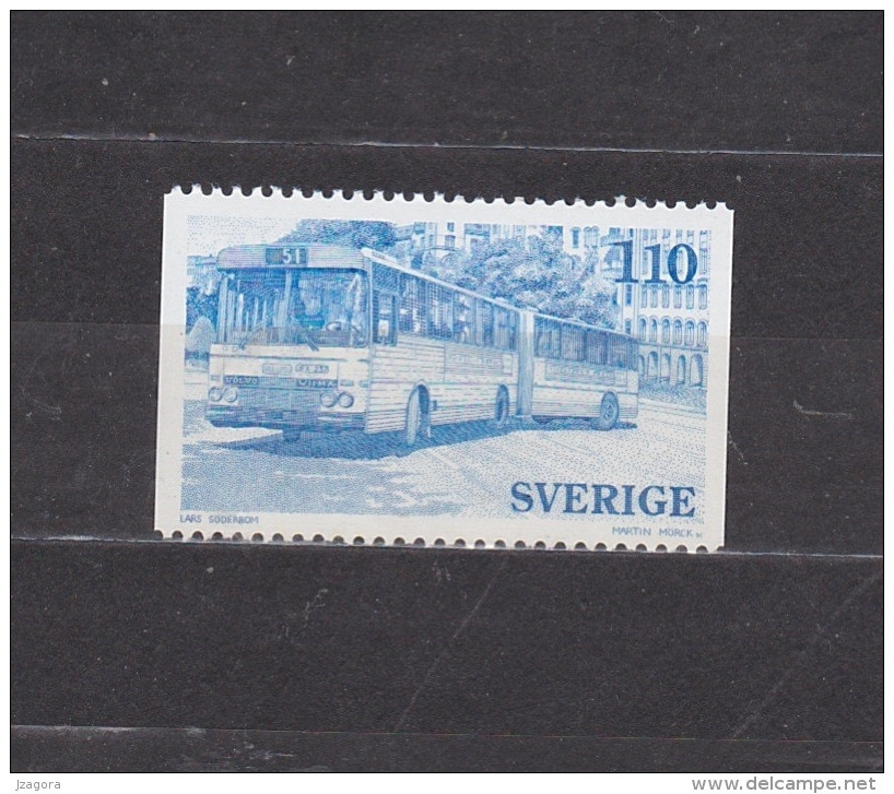 ARTICULATED BUS GELENKBUS Articulée - GOTHENBURG SWEDEN SUEDE SCHWEDEN 1977 MI 1002 MNH - Bussen