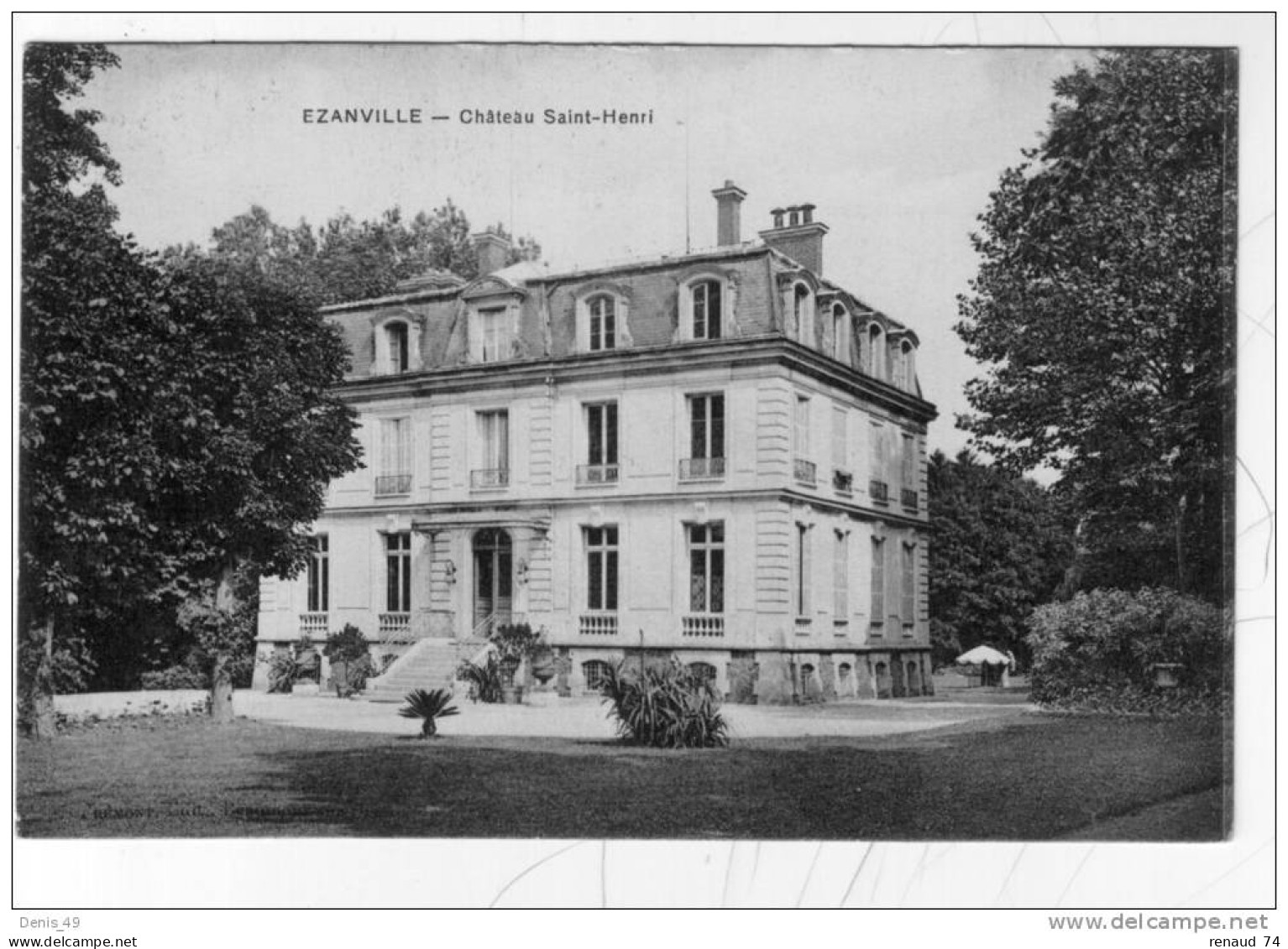 CPA    EZANVILLE Chateau St Henri - Ezanville