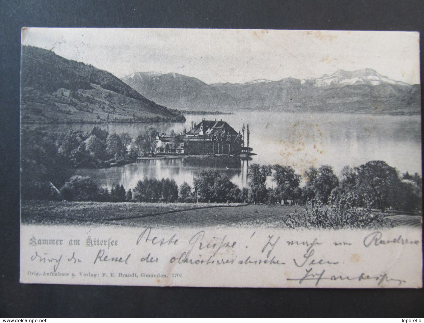 AK KAMMER Am Attersee 1903 // D*57641 - Attersee-Orte