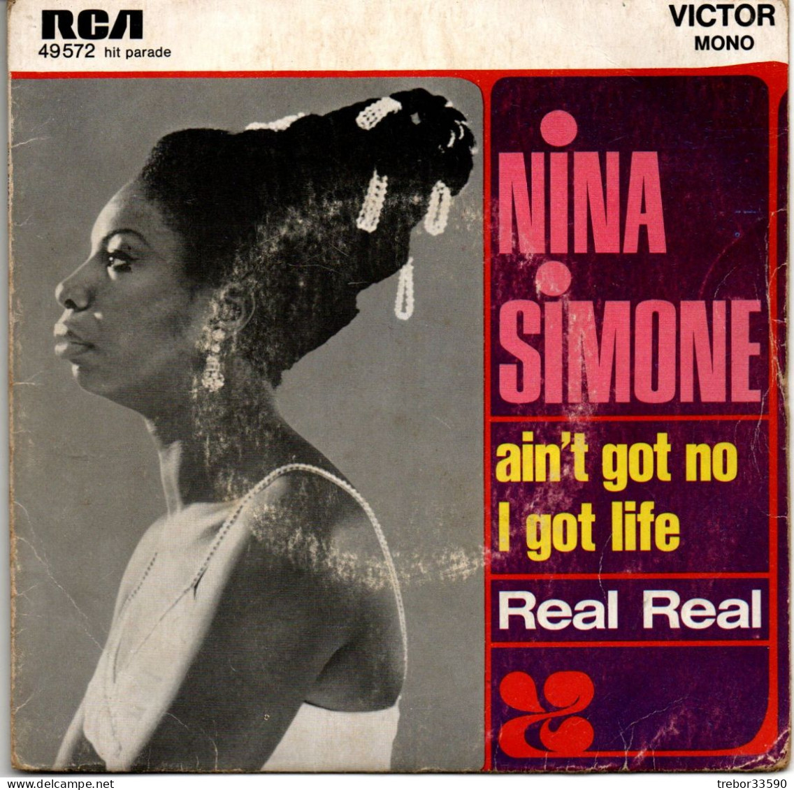 45t RCA 49572  NINA SIMONE Janvier 1969 - Music On DVD