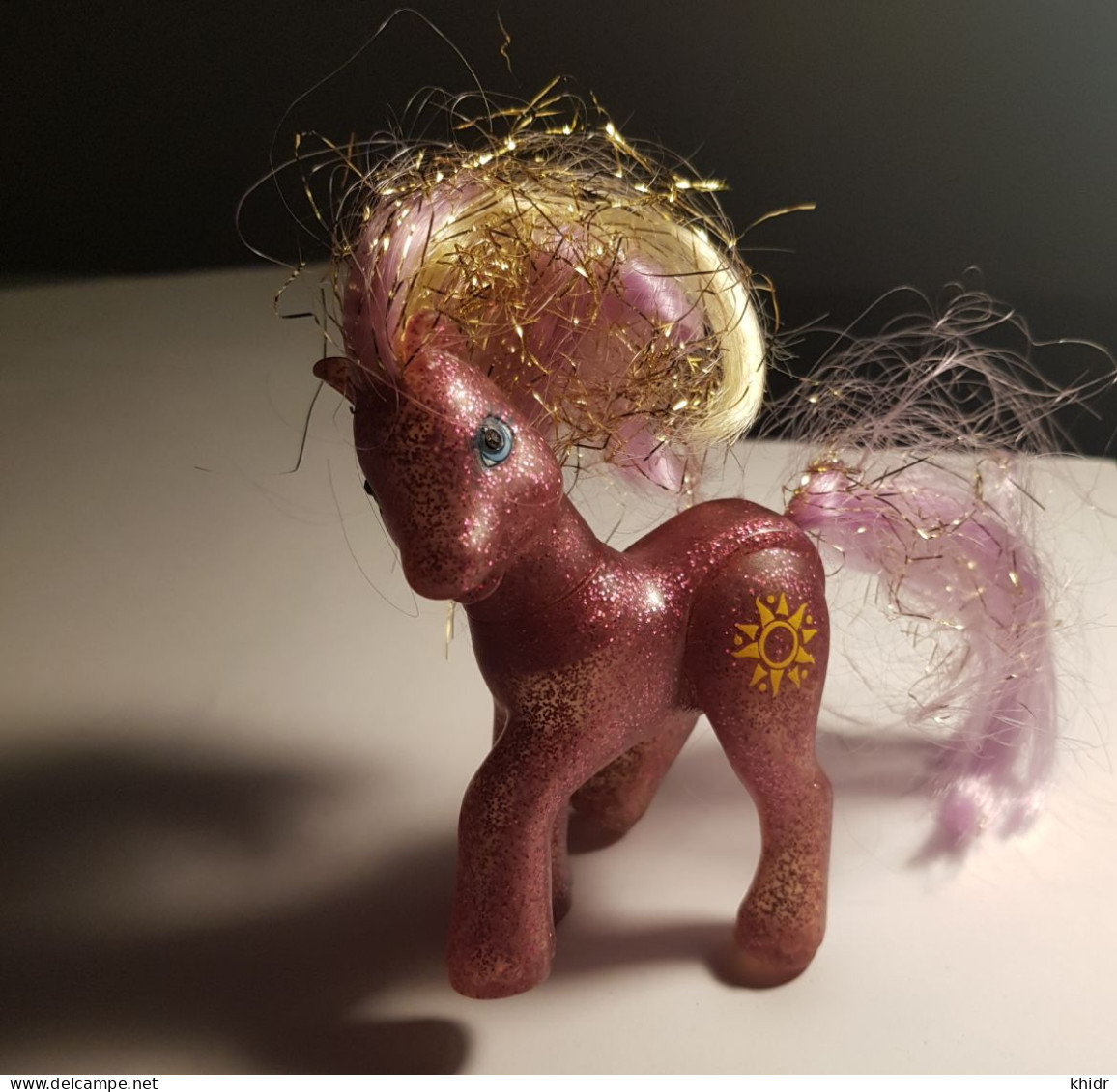 Mon Petit Poney G2  HASBRO ~ années 90 / la reine soleil sparkle du trône enchanté..