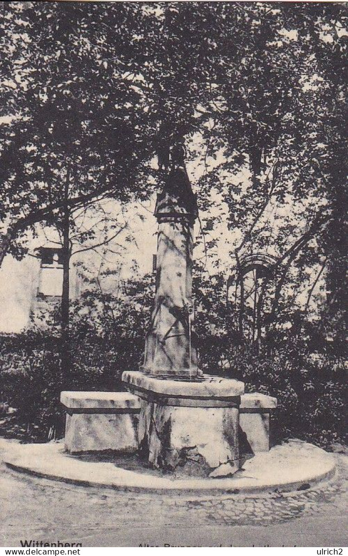 AK Wittenberg - Alter Brunnen Auf Dem Lutherhofe - Ca. 1910 (66563) - Wittenberg