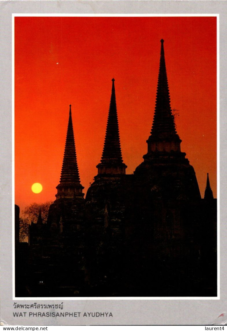 21-12-2023 (2 W 43) Thailand - Temple In Sunrise - Bouddhisme