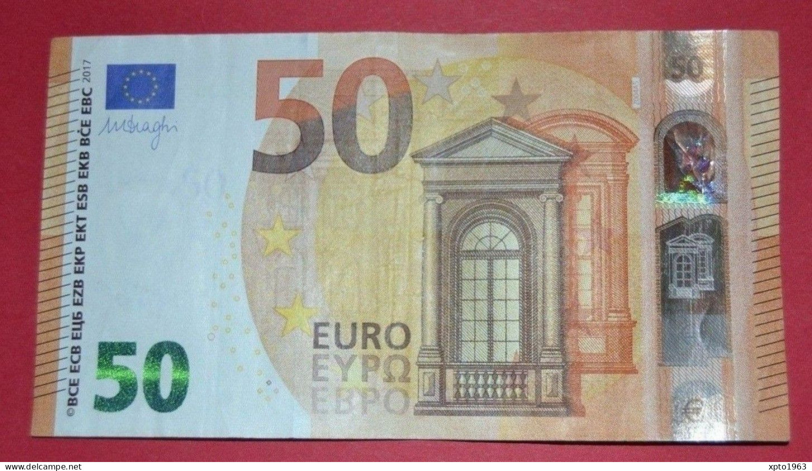 50 EURO BELGIUM Z004 A5 - LOW NUMBER - ZC0000629159 - CIRCULATED - 50 Euro