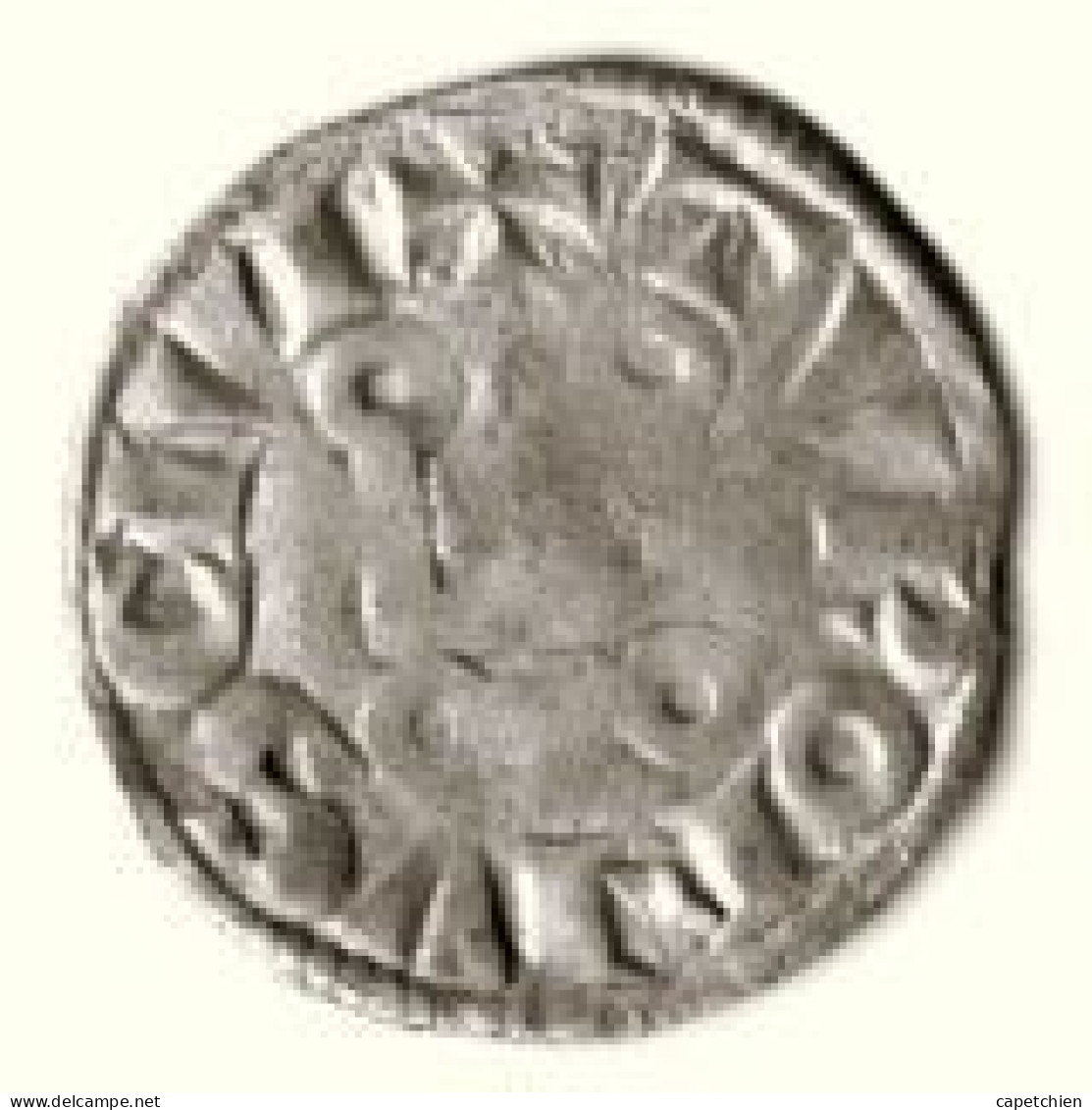 FRANCE / LOUIS VIII ( Ou IX ) / DENIER TOURNOIS Ou OBOLE TOURNOIS / 0.82 G / 17 Mm TRES BELLE - 1223-1226 Ludwig VIII. Der Löwe