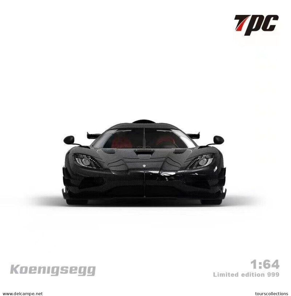 AUTO TPC 1/64 KOENIGSEGG ONE : 1  ÉDITION LIMITÉE Numéroté 813/999  NEUF DANS SON EMBALLAGE - Sonstige & Ohne Zuordnung