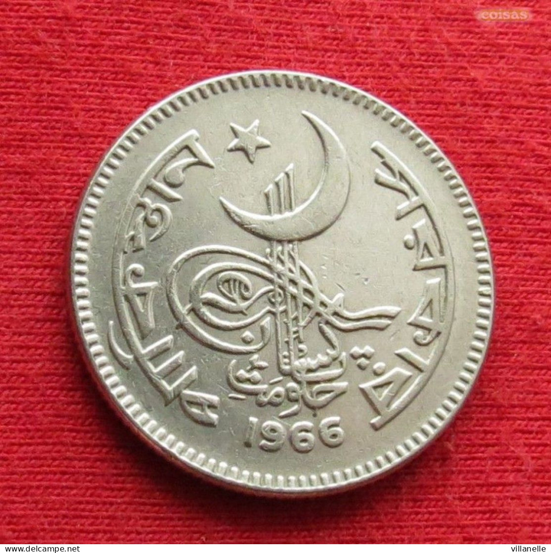 Pakistan 50 Paisa 1966 KM# 23 Lt 1218 *VT Paquistao - Pakistan