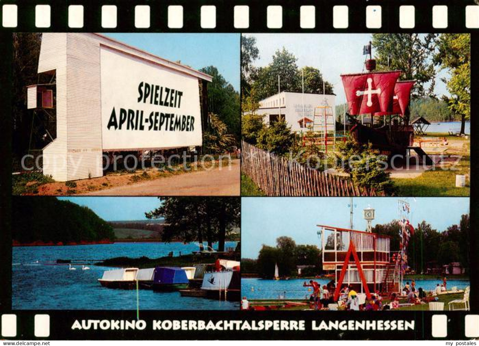 73796366 Langenhessen Autokino Koberbachtalsperre Langenhessen  Langenhessen - Werdau