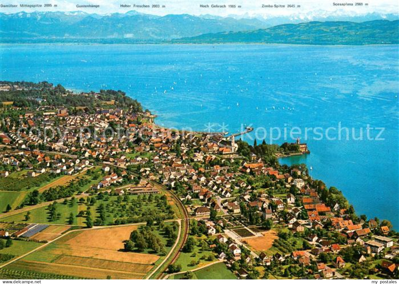 73757146 Langenargen Bodensee Fliegeraufnahme Panorama Langenargen Bodensee - Langenargen