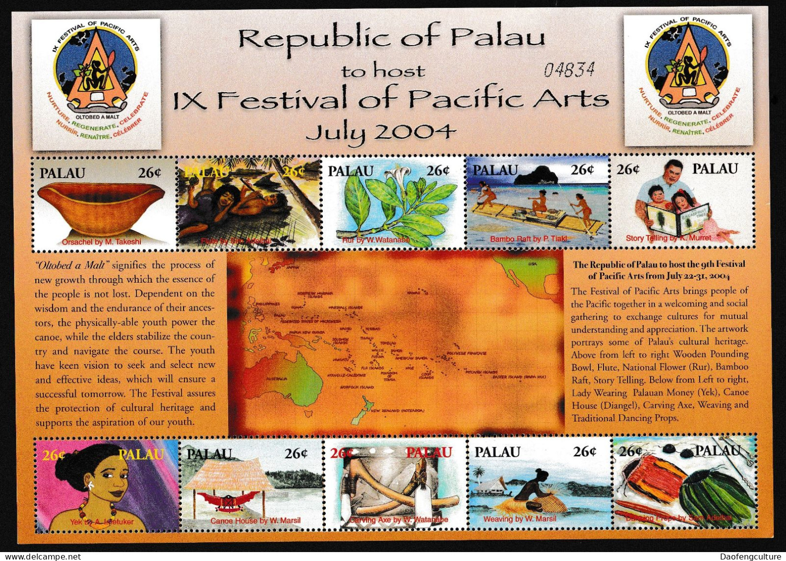Palau 2004 Arts - Palau