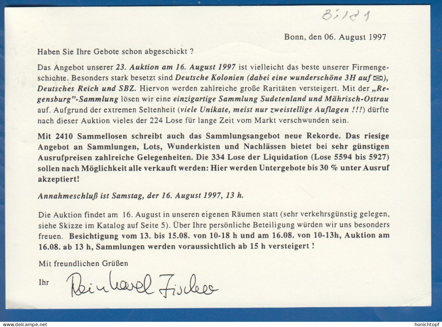 Deutschland; BRD; Postkarte; 47 Pf Denkmal Berus; Bonn 1997; Bild1 - Postcards - Used