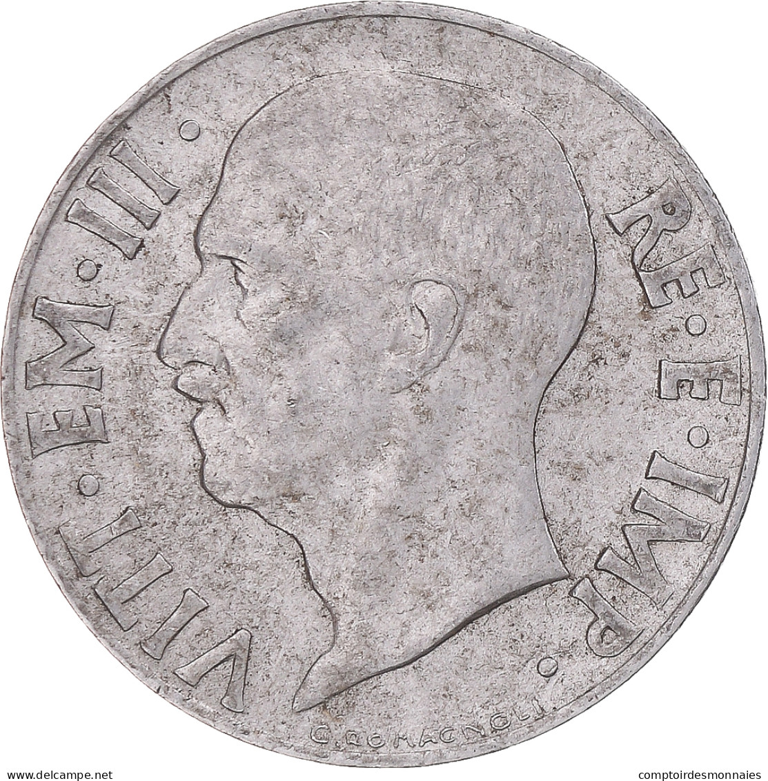 Monnaie, Italie, Vittorio Emanuele III, 20 Centesimi, 1940, Rome, TTB, Acier - 20 Liras