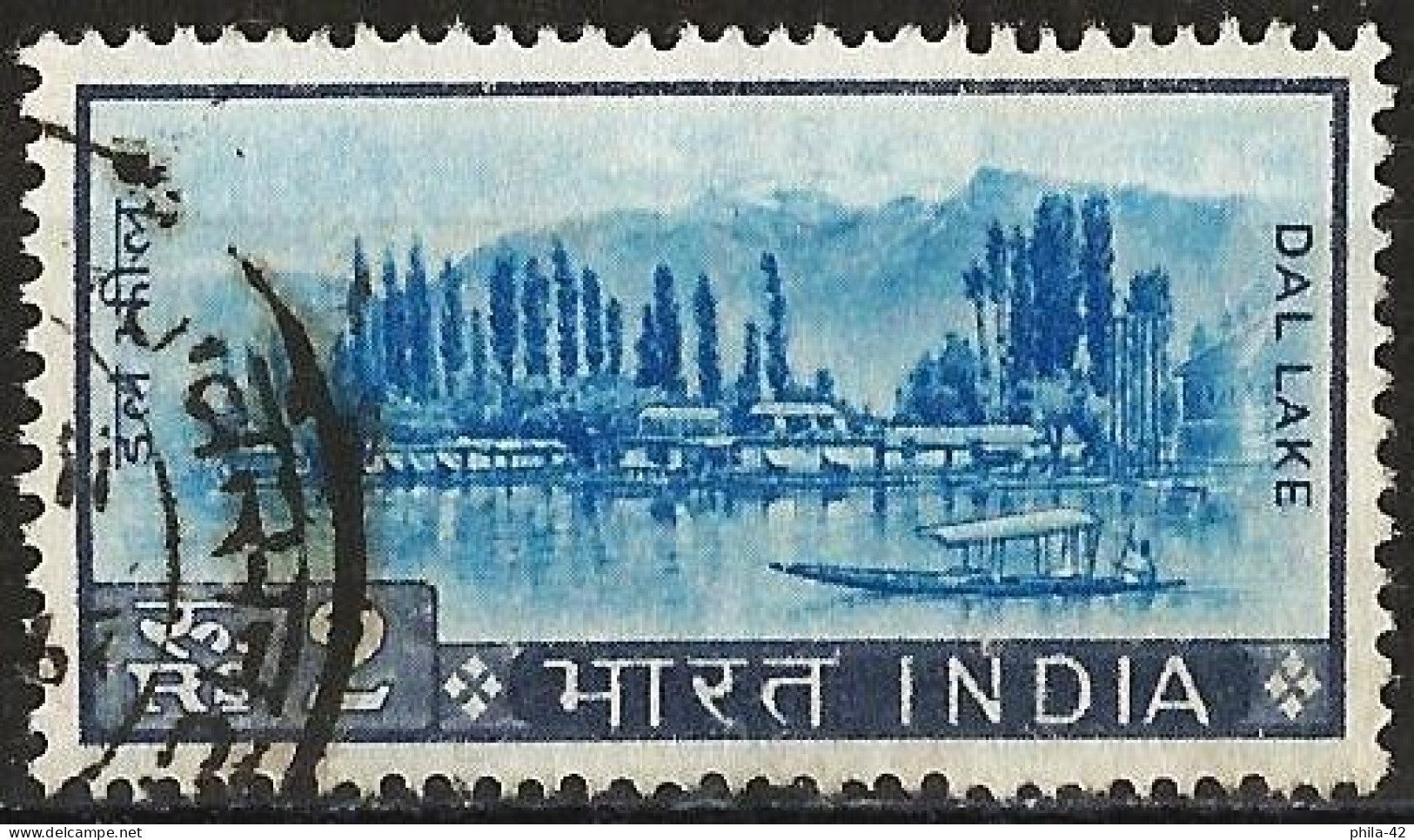 India 1967 - Mi 398 - YT 231 ( Dal Lake ) - Usati