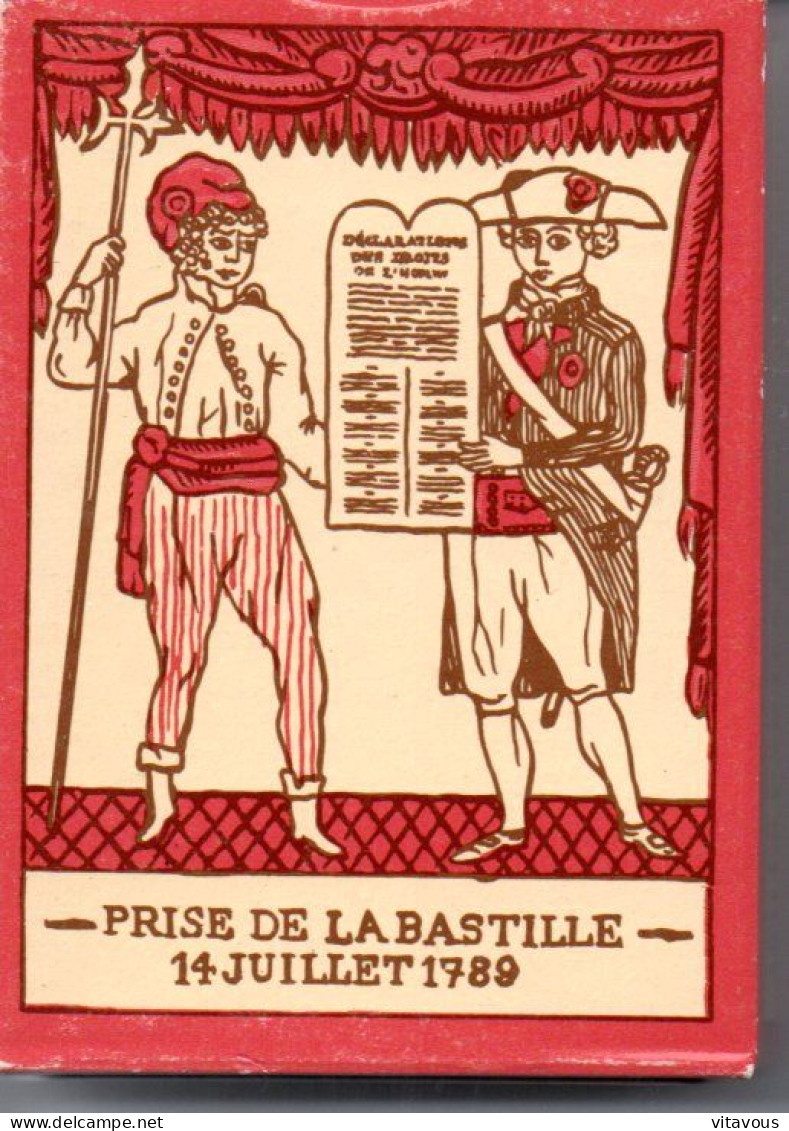 Jeu De 54 Cartes PRISE DA LA BASTILLE Playing Card - 54 Karten