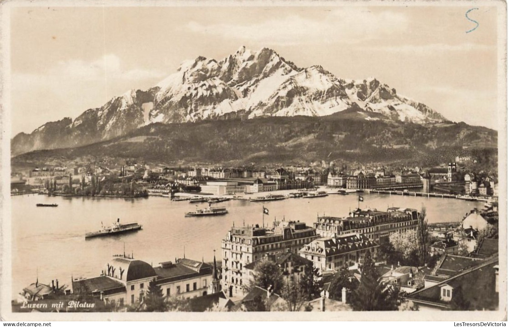 SUISSE - Lucerne - Pilate - Carte Postale Ancienne - Lucerne