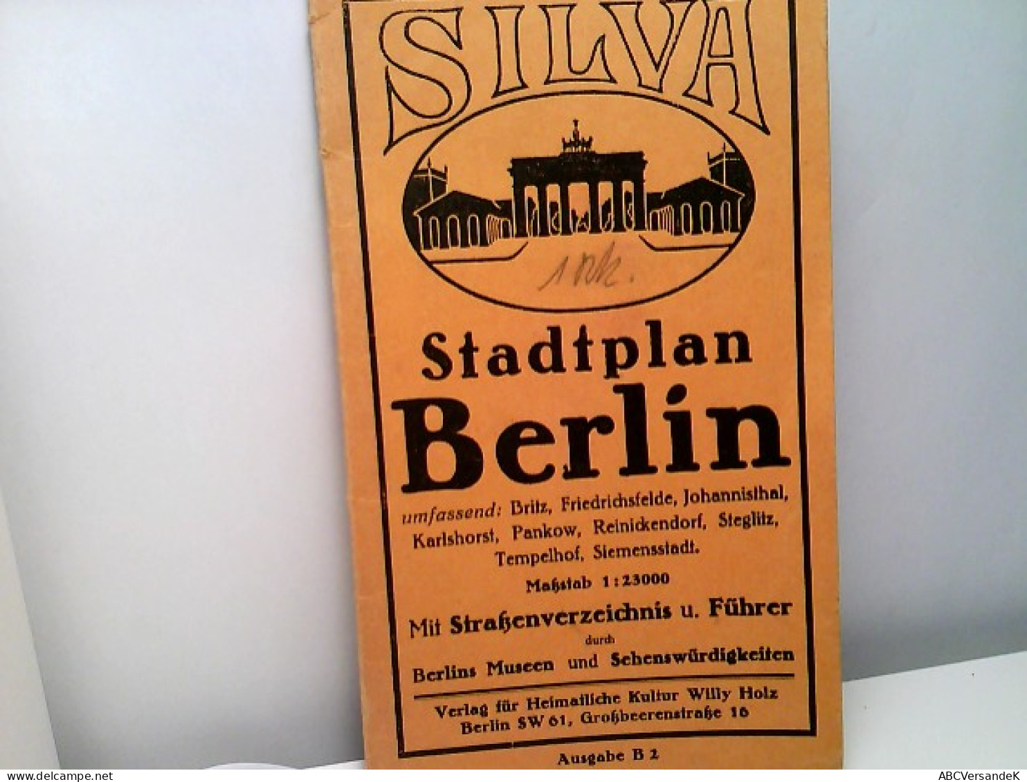 Silva Stadtplan Berlin Umfassend: Britz, Friedrichsfelde, Johannisthal, Karlshorst, Pankow, Reinickendorf, Ste - Germany (general)