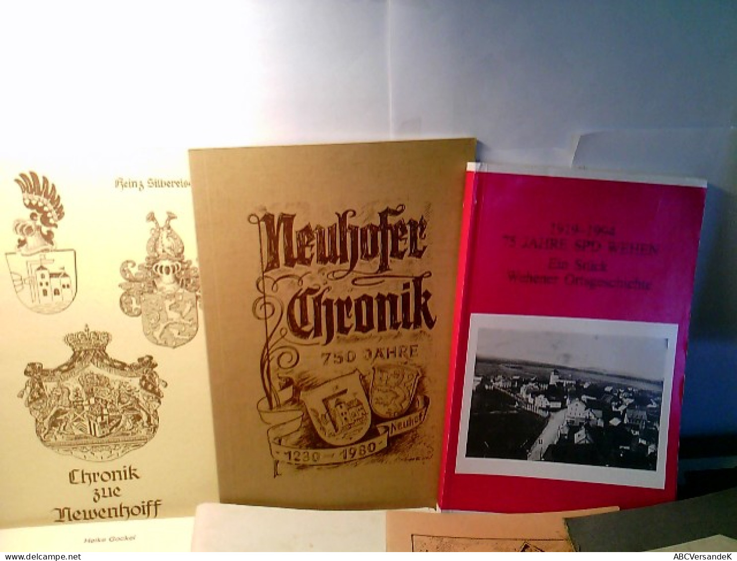 Konvolut: 9 Div. Bände Chroniken, Festschriften Und Karten über Taunusstein Und Seine Verschiedenen Stadtteile - Hesse