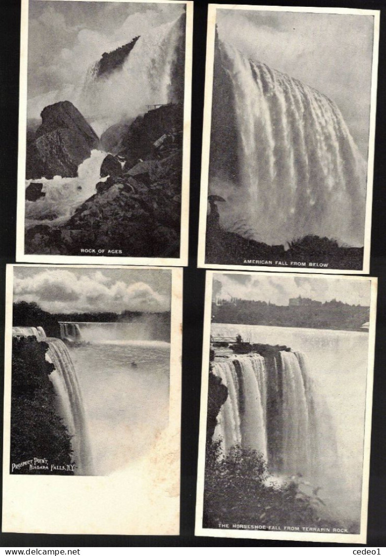 CHUTES DU NIAGARA  USA CANADA  LOT DE 15 CPA  VOIR LES SCANS - Collections & Lots