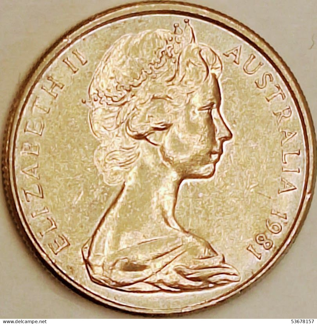 Australia - 5 Cents 1981, KM# 64 (#2800) - 5 Cents