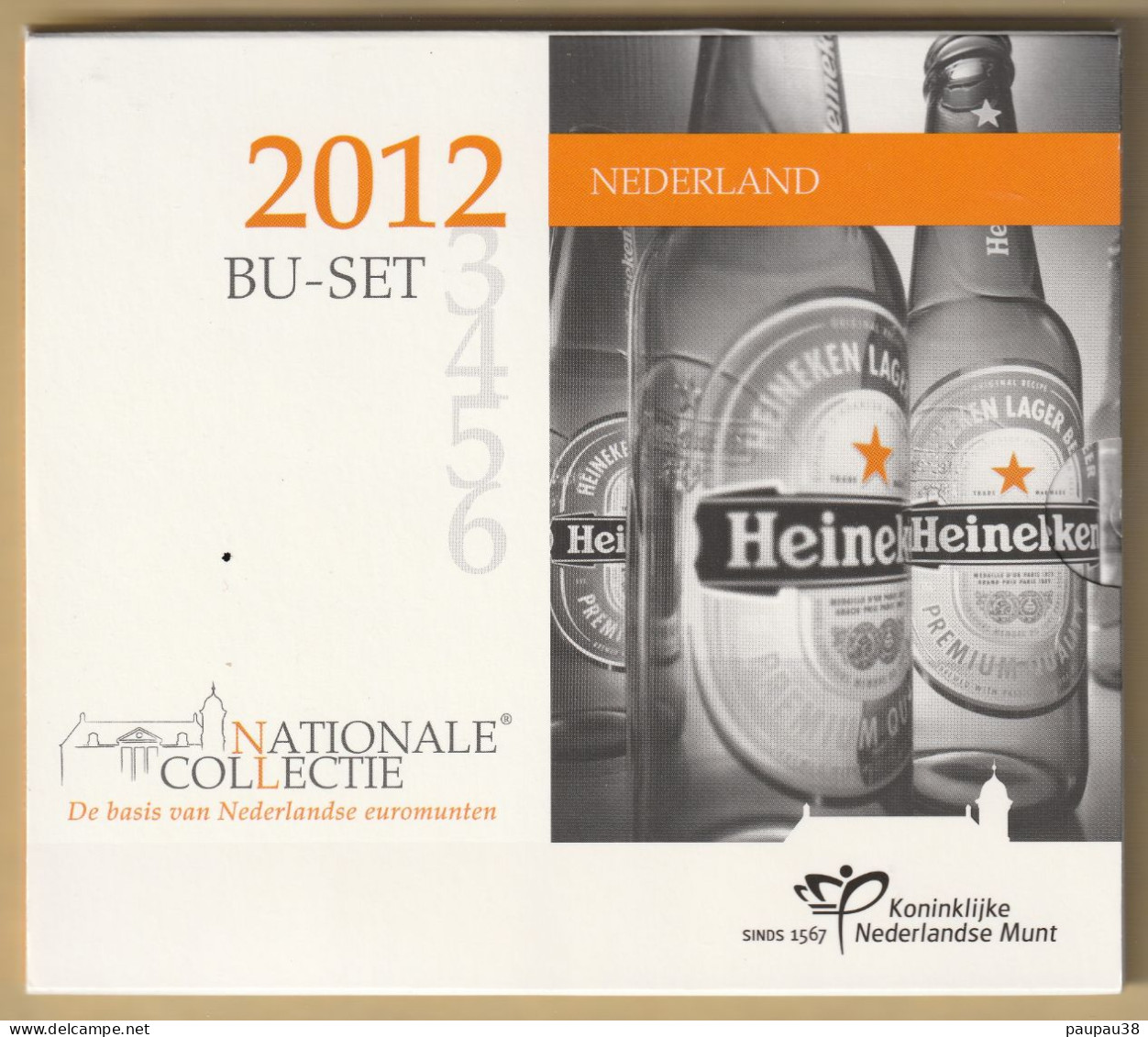 COFFRET EUROS PAYS BAS 2012 NEUF FDC - 9 MONNAIES - Pays-Bas