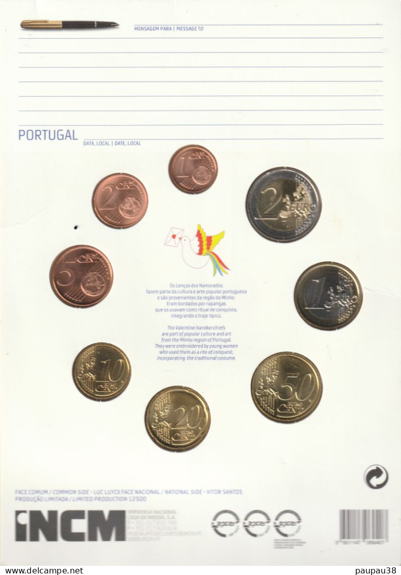 COFFRET EUROS PORTUGAL 2012 NEUF FDC - 8 MONNAIES - Portugal