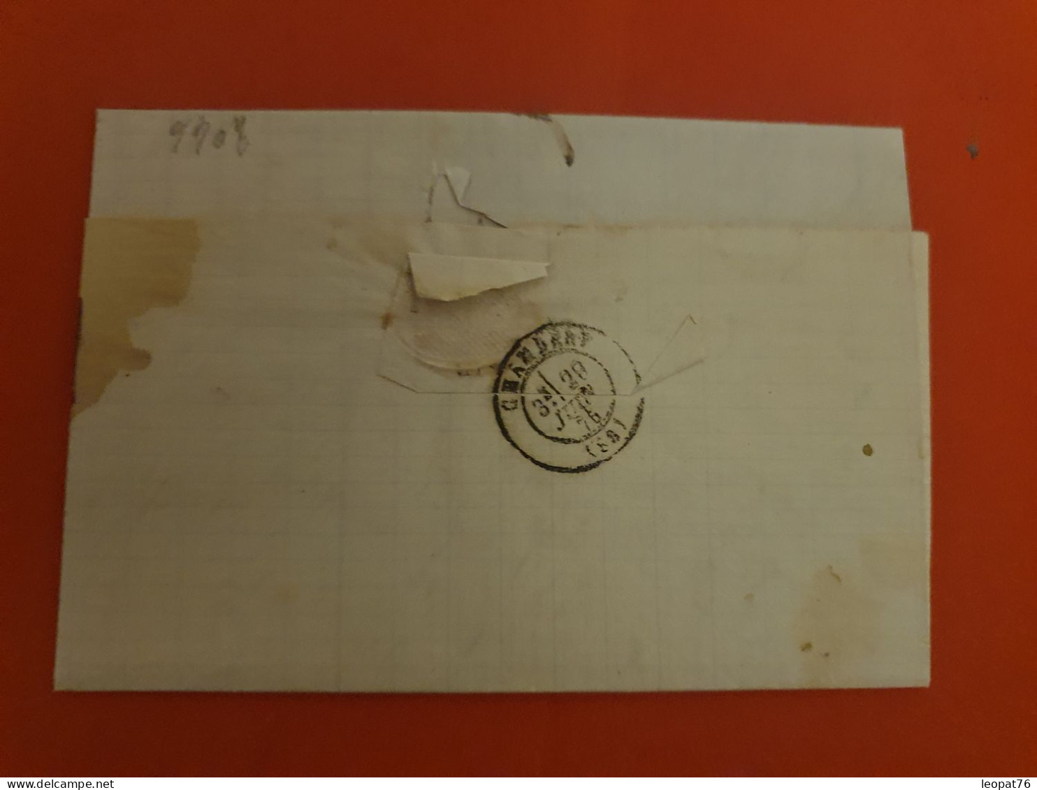 Suisse - Lettre De Genève Avec Texte Pour Chambéry En 1875 - D 366 - Cartas & Documentos
