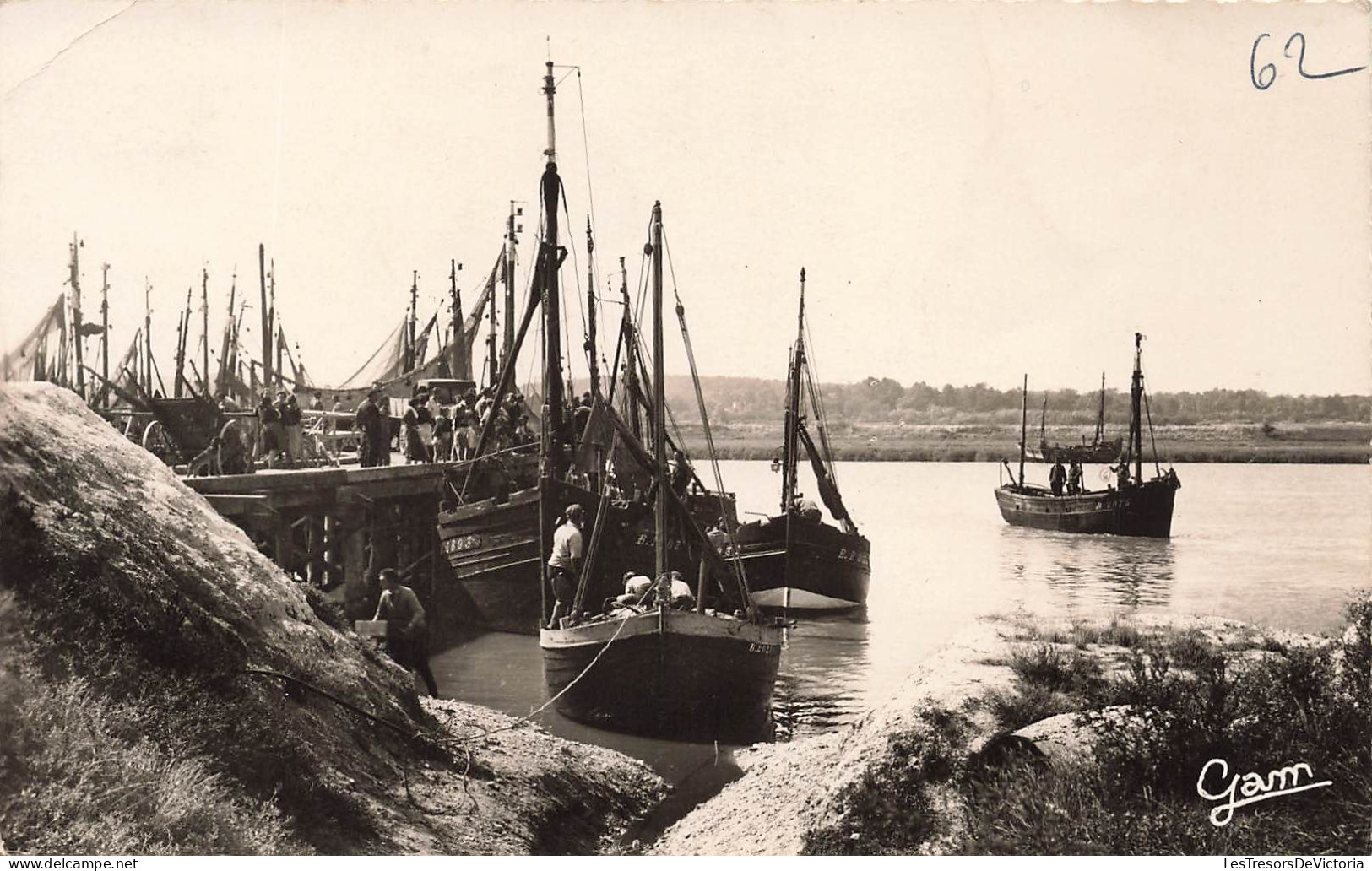 FRANCE - Etaples Sur Mer - Le Port - Carte Postale Ancienne - Etaples