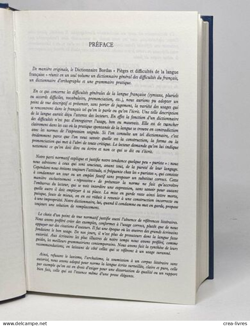 Dictionnaire Des Pieges Et Difficultes De La Langue Francaise - Woordenboeken
