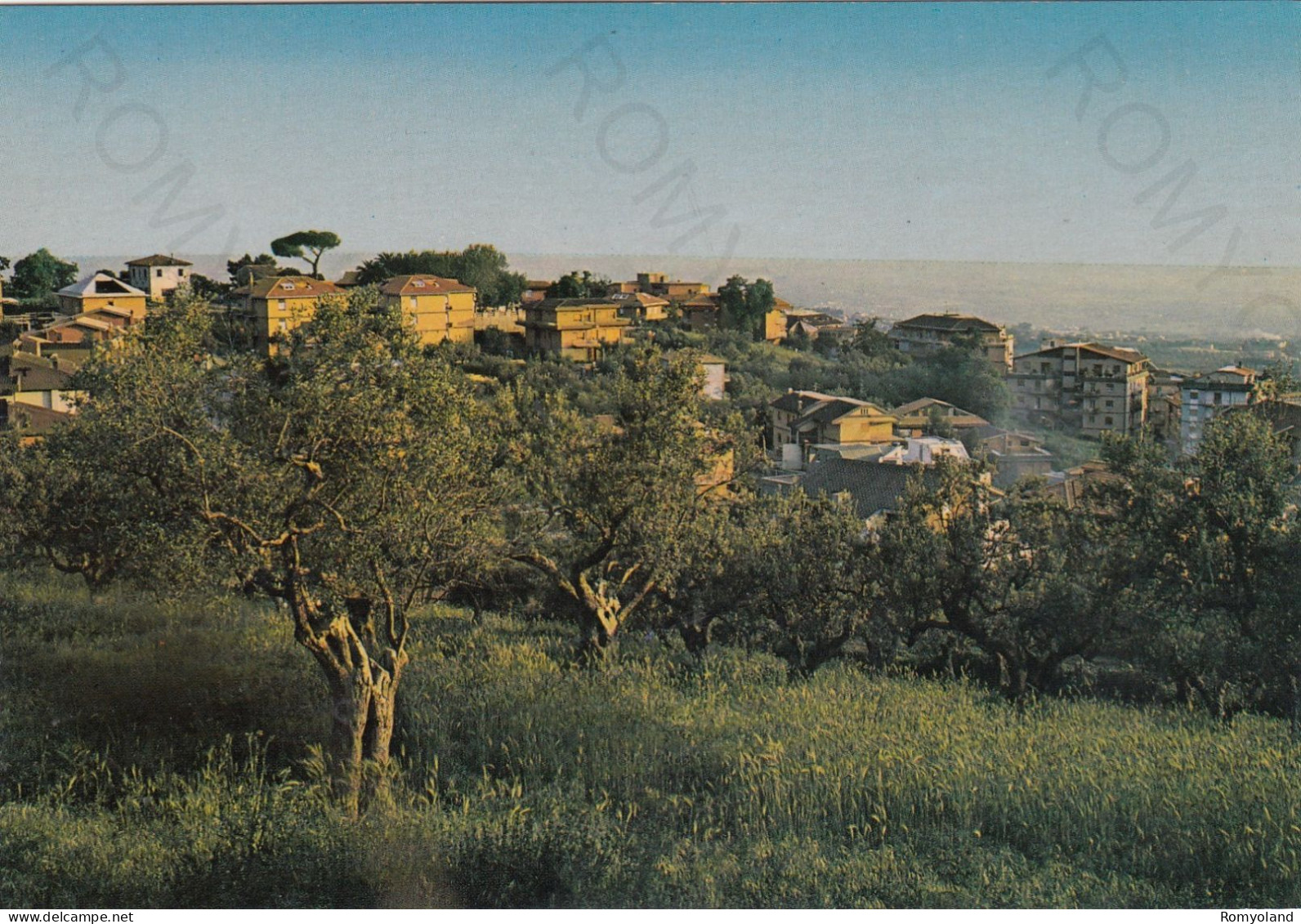 CARTOLINA  ALBANO LAZIALE,ROMA,LAZIO-PANORAMA DA "CAPPUCCINI"-STORIA,CULTURA,IMPERO ROMANO,BELLA ITALIA,NON VIAGGIATA - Mehransichten, Panoramakarten