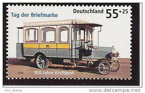 2005 Deutschland Germany   Mi. 2456** MNH  " Kraftpostomnibus " - Busses