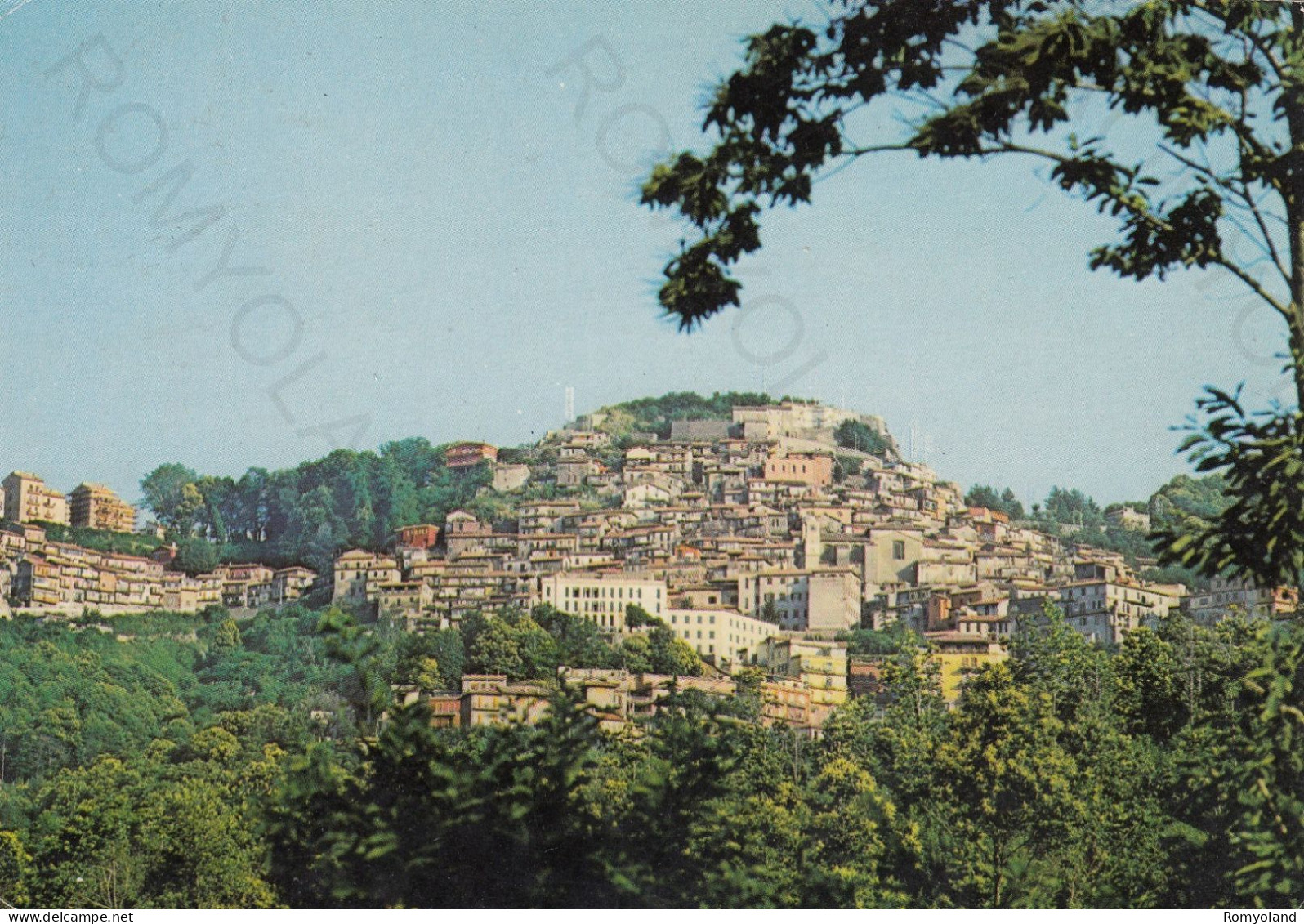 CARTOLINA  ROCCA DI PAPA,ROMA,LAZIO-PANORAMA-STORIA,MEMORIA,CULTURA,RELIGIONE,IMPERO ROMANO,BELLA ITALIA,VIAGGIATA 1989 - Mehransichten, Panoramakarten