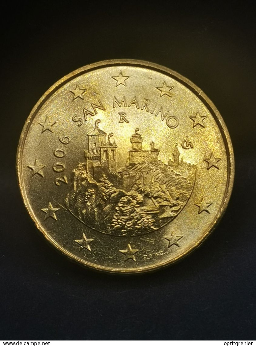 50 CENTS EURO 2006 SAINT MARIN / SAN MARINO EUROS - San Marino