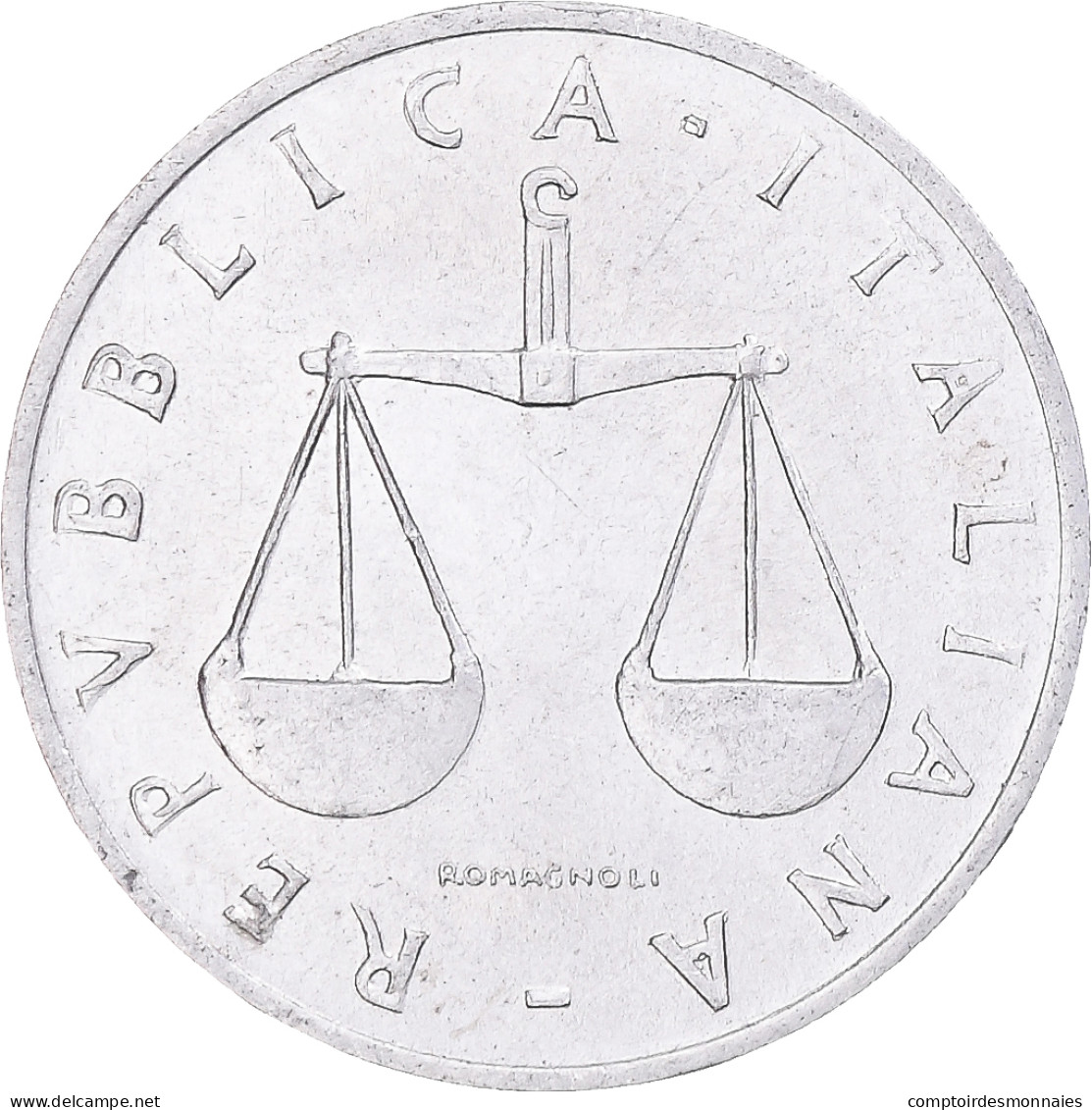 Monnaie, Italie, Lira, 1954, Rome, SUP, Aluminium, KM:91 - 1 Lire