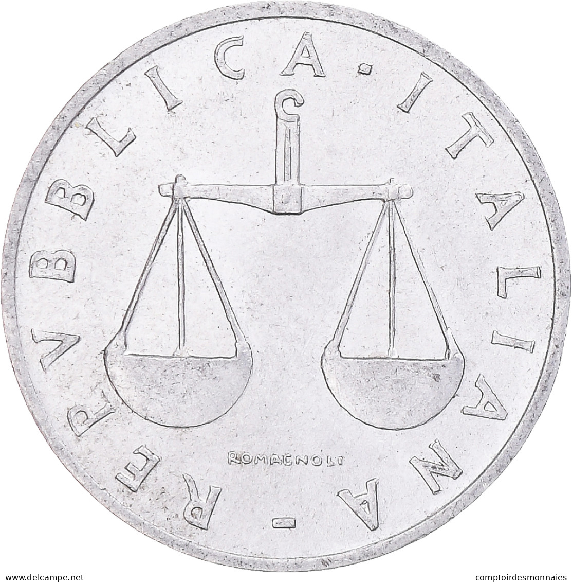 Monnaie, Italie, Lira, 1954, Rome, SUP, Aluminium, KM:91 - 1 Lire