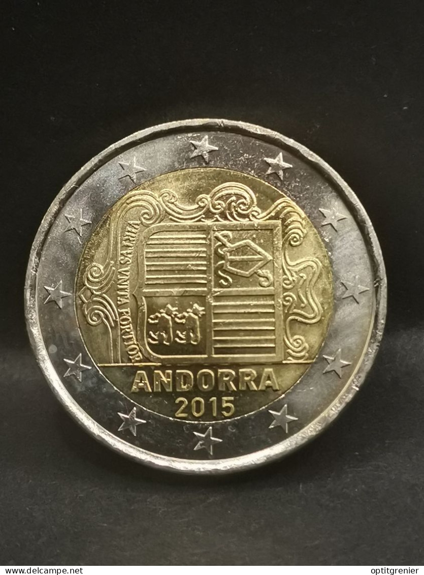 2 EURO 2015 ANDORRE / ANDORRA EUROS - Andorra