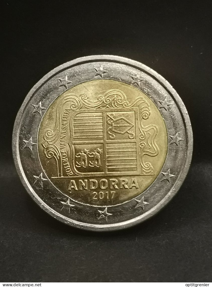 2 EURO 2017 ANDORRE / ANDORRA EUROS - Andorre