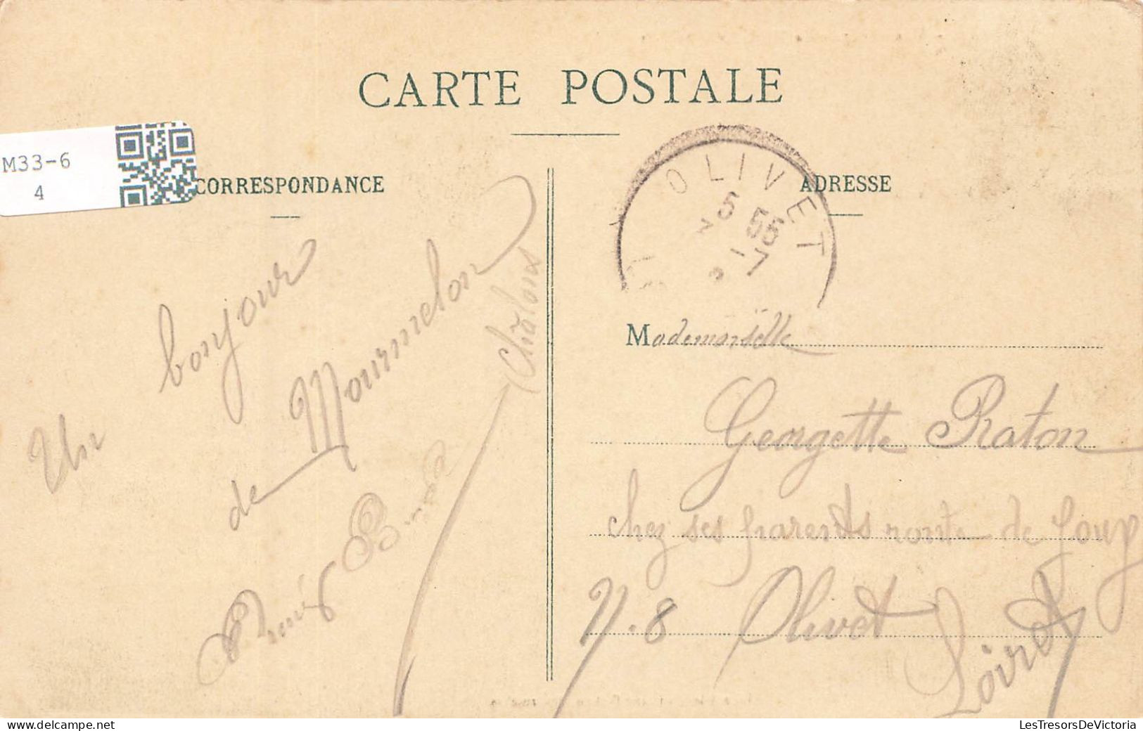 FRANCE - Mermoumelon Le Grand - Vue Générale - Librairie Militaire - Civils  - Carte Postale Ancienne - Mourmelon Le Grand