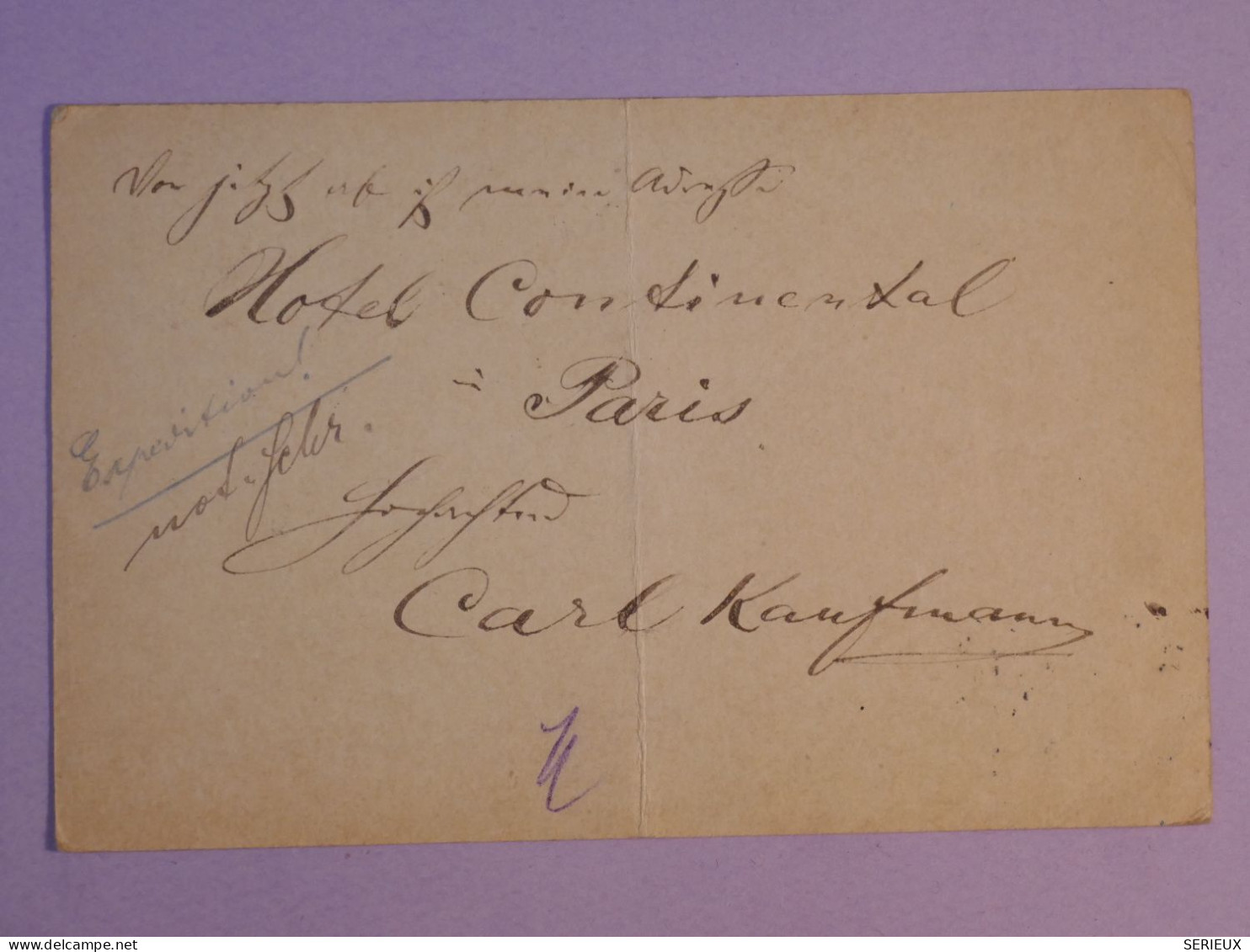 S0 MONTE CARLO   BELLE CARTE  RR  1897   A  BERLIN  ALLEMAGNE    +AFF. INTERESSANT + - Postal Stationery