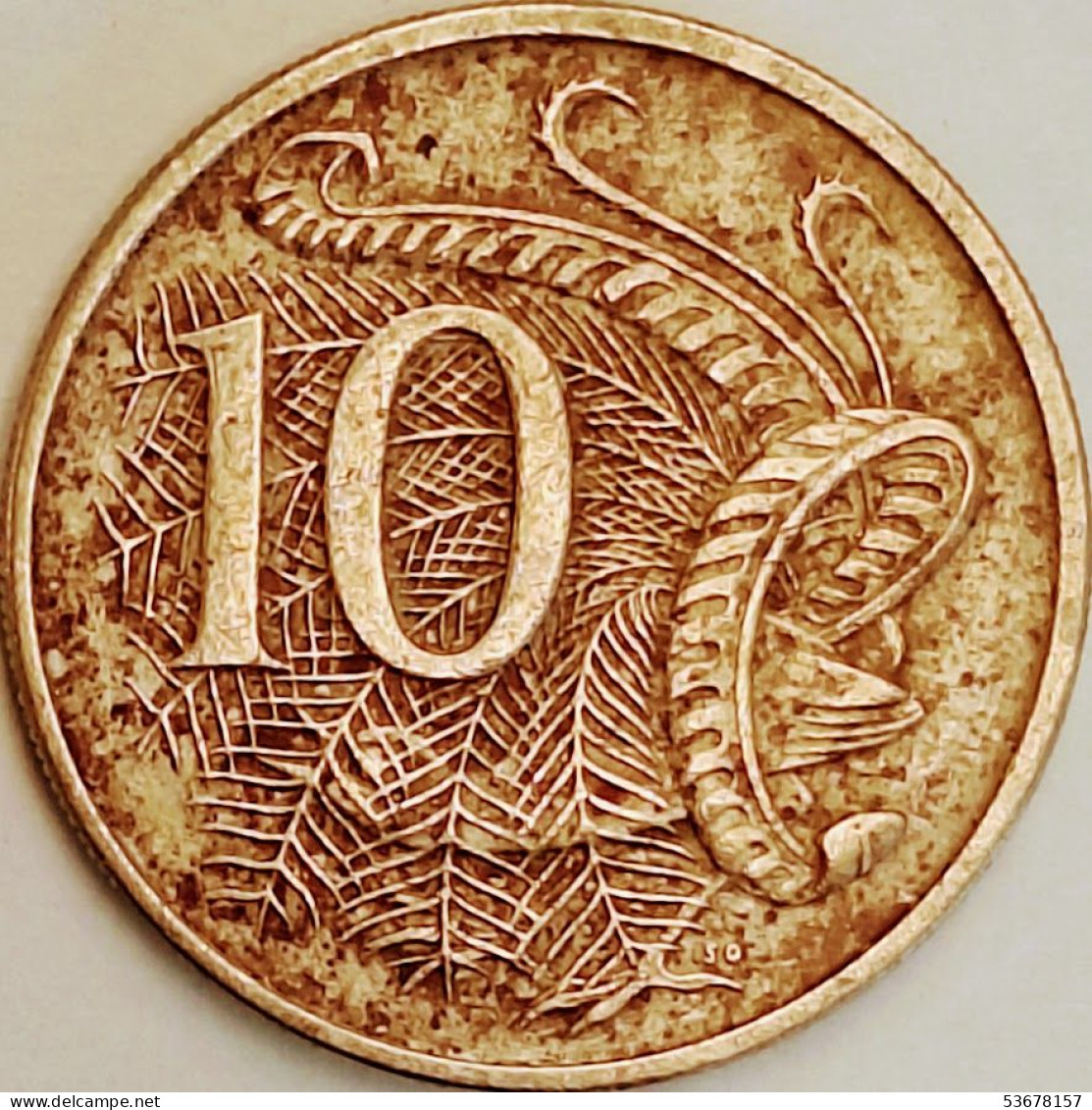 Australia - 10 Cents 1968, KM# 65 (#2805) - 10 Cents