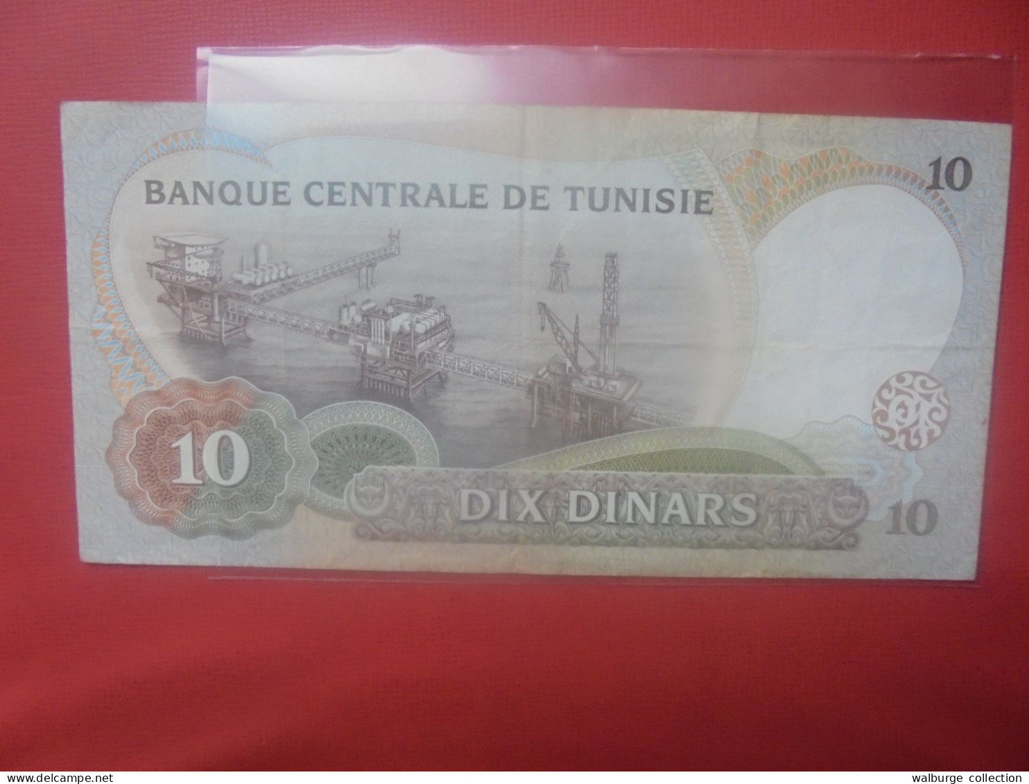 TUNISIE 10 DINARS 1986 Circuler (B.31) - Tusesië