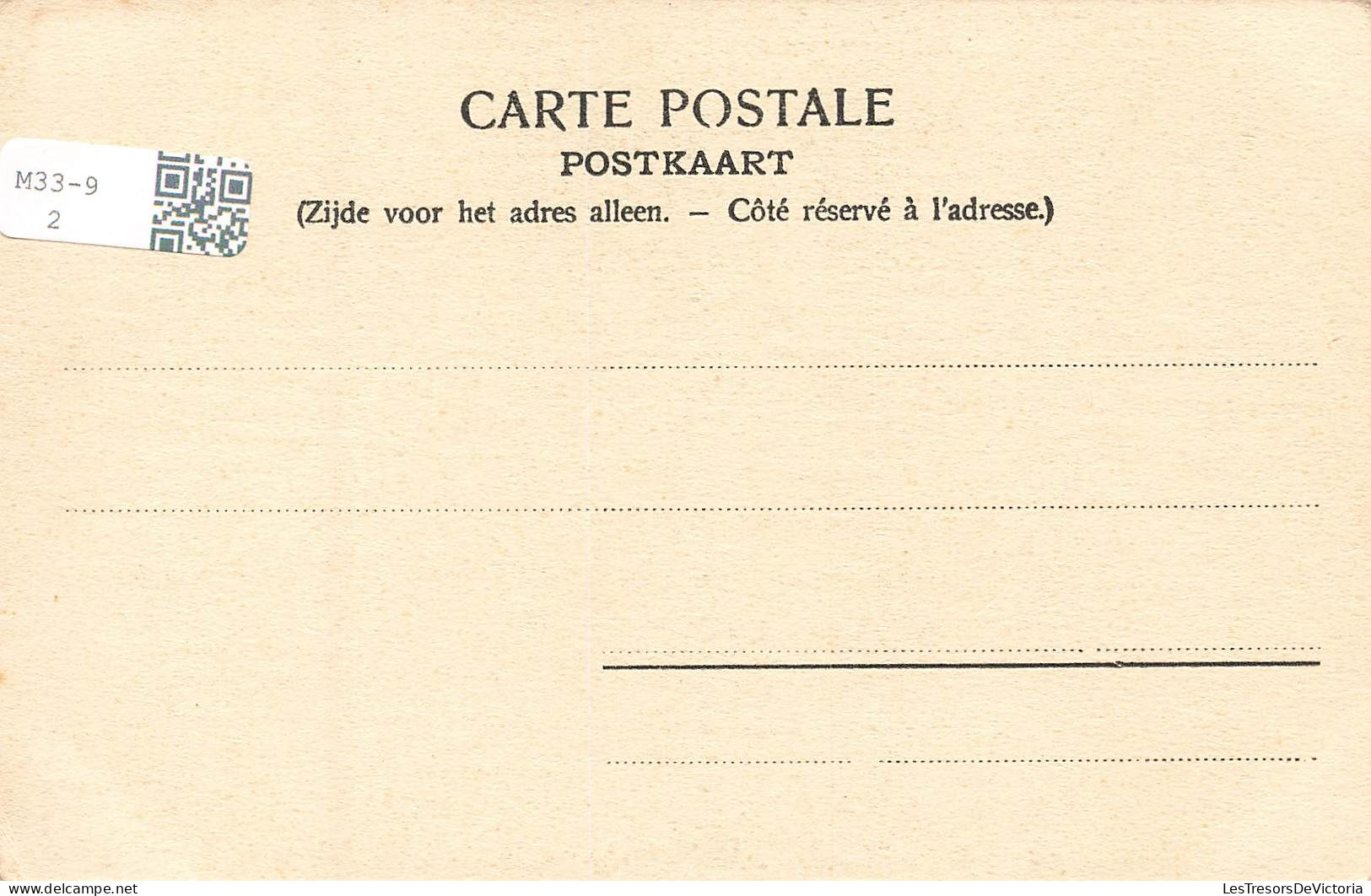 BELGIQUE - Antoing - Le Château - Edit Nels - Dos Non Divisé - Carte Postale Ancienne - Antoing