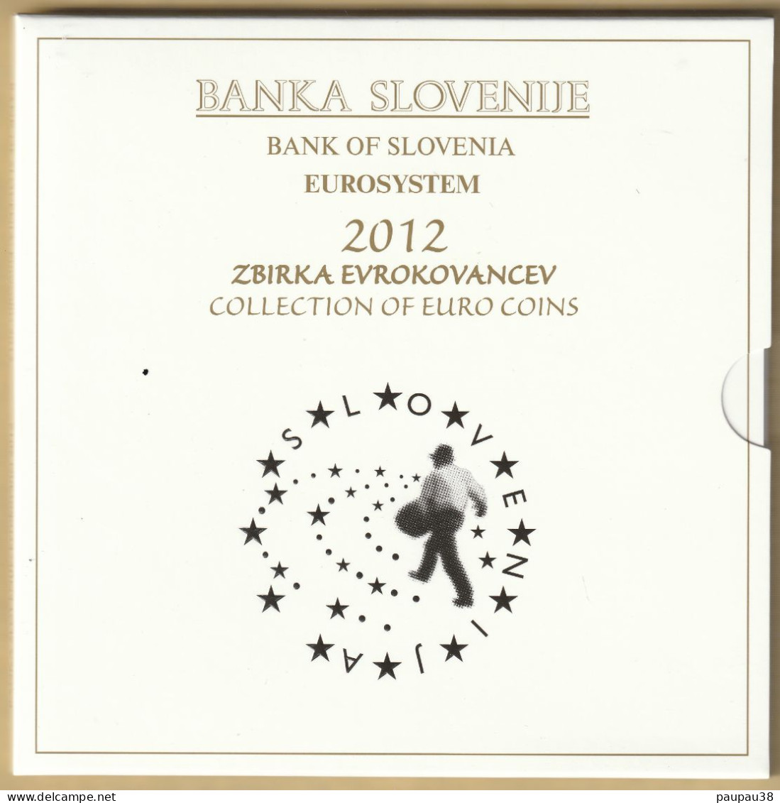 COFFRET EUROS SLOVENIE 2012 NEUF FDC - 10 MONNAIES - Slovenia