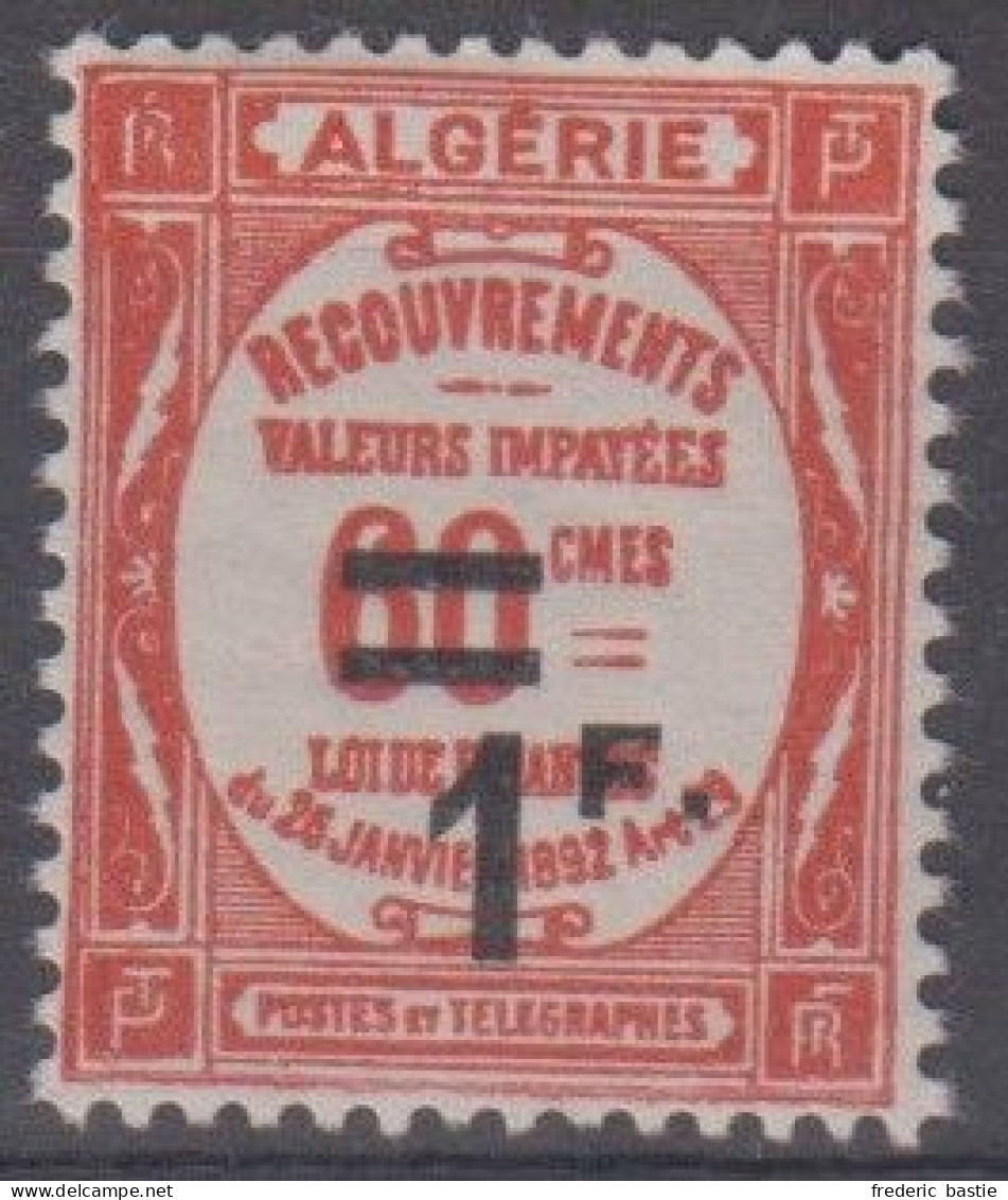ALGERIE - Taxe  N°  23 * *  - Cote : 45 € - Portomarken