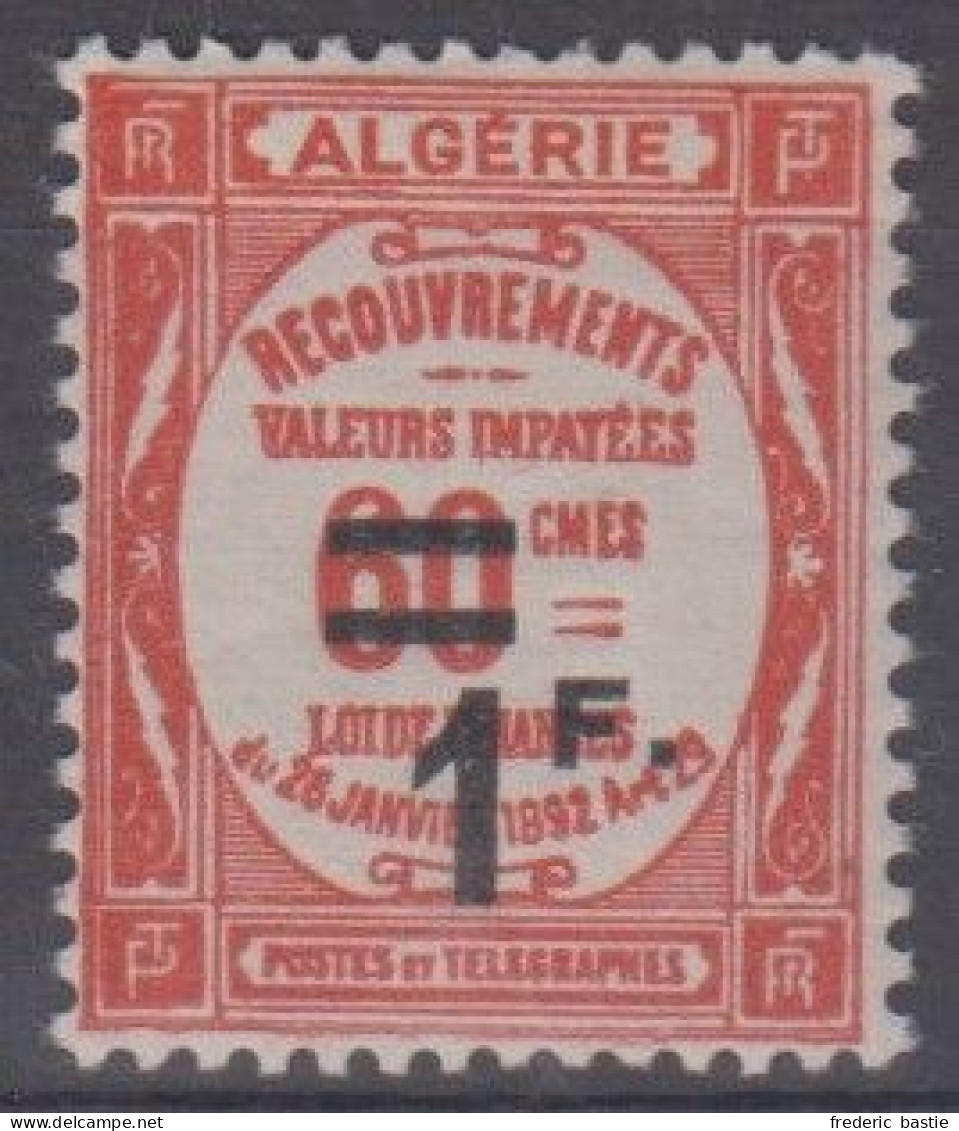 ALGERIE - Taxe  N°  23 * *  - Cote : 45 € - Timbres-taxe